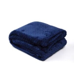 89th & Madison Deep Blue Cozy Blanket
